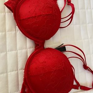Victoria’s Secret Red push up bra